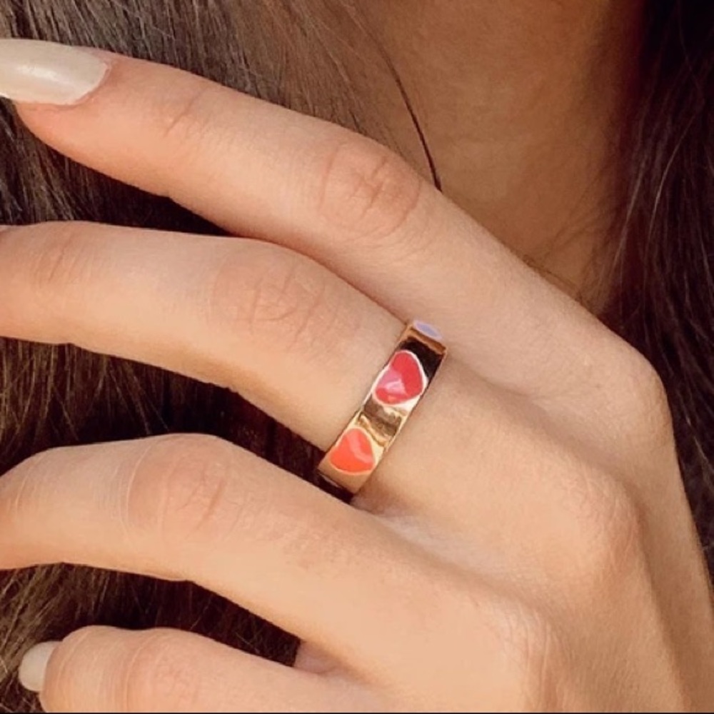 PRINCESS POLLY JULIETTE'S HEART RING PURPLE